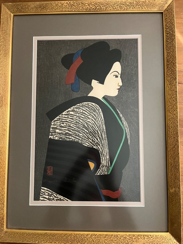 SAITO, KIYOSHI ORIGINAL BLOCK PRINT