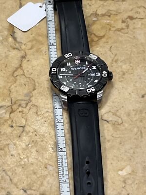 Wenger 70145 Swiss military 腕時計 AUTHENTIC WENGER SWISS MILITARY CHRONOGRAPH | eBay