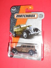 Matchbox 33 Plymouth Pc Sedan Police Mbx Rescue 530 Ships Free