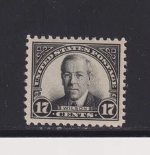 US Scott #623 -- NH, XF -- Superb! Natural Gum Skips, Pencil