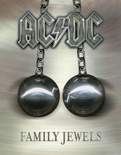 AC / DC Family Jewels Band Tin Metal Sign Man Cave Garage Kids Bar Decor 12.5X16
