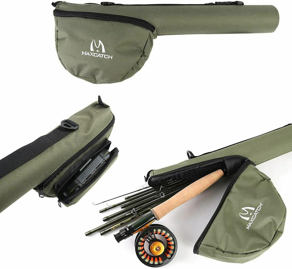 ロッド Maxcatch V-Traveller 8'6\"#4 7sec Maxcatch Sensing Traveller Fly Fishing Rod 5/6/7/8wt 9ft 7
