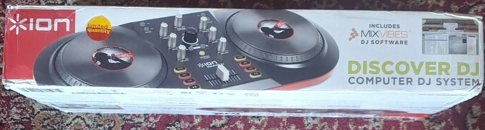 NEW IN BOX (NRFB): ION - Discover DJ - Computer Double Deck DJ System (READ) - Image 4 of 4