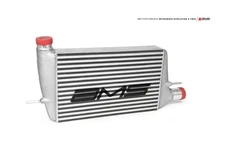 AMS for 08-15 Mitsubishi EVO X Front Mount Intercooler w/Modular Cast End Tanks