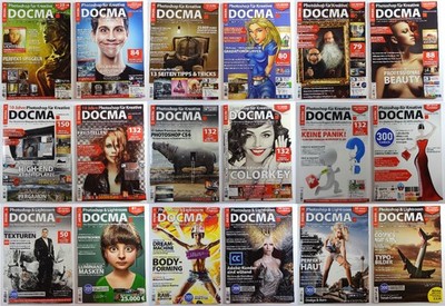 DOCMA Fotografie Magazin, 3 kpl Jahrgänge 2011   2013, Heft 38 bis 55
