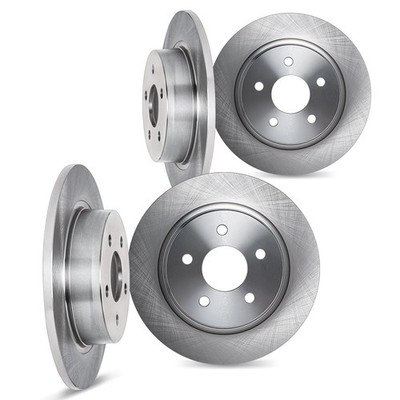 Dynamite Friction Disc Brake Rotor Set for 65-69 Mercedes-Benz 300SEL 6004-63002