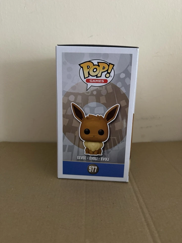 Funko Pop Eevee Pokemon Standard Edition Figure 577 BRAND NEW IN BOX — 第 2/3 张图片