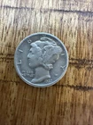 1937 silver mercury dime