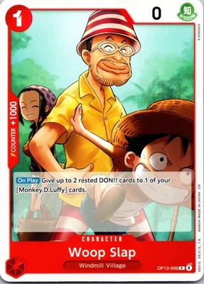 Woop Slap C Carrying On His Will: 3rd Anniversary Tournament Cards OP13-006 NM