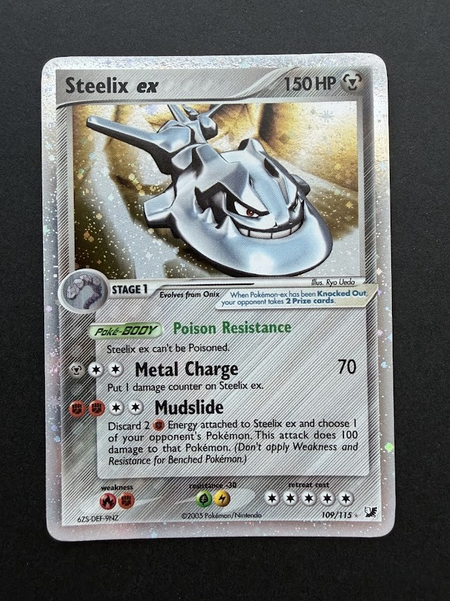 Steelix ex 109/115 Ultra Rare Unseen Forces NM