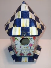 FITS WITHMACKENZIE CHILD'S BLUE FLORAL BIRDHOUSE, MADE BY ME