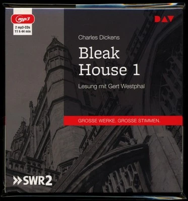 Charles DICKENS★BLEAK HOUSE 1★2 MP3-CDs★Hörbuch★DAV★Gert WESTPHAL★knapp NEUWTG.★ - Bild 1 von 4
