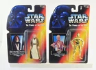 LOT of 2 -  Kenner Star Wars Power of the Force 1995 Obi Wan Kenobi & C3P0