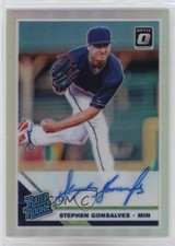 2019 Panini Donruss Optic Holo Prizm Stephen Gonsalves #RRS-SG Auto 19zg