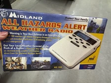 Midland Weather Radio NOAA Public Alert & Storm Warning WR-100B