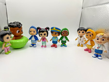 Mixed Lot Of 9 Cocomelon Family Friends Figures