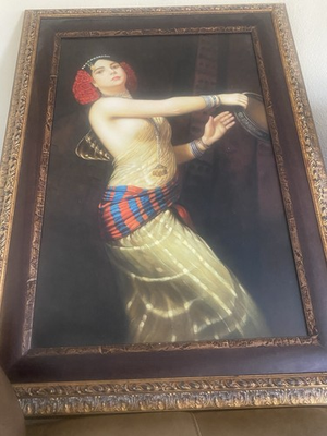 #ad Ivan McDougal Painting Signed Oil or water On Canvas 29”x41” $2500.00