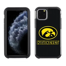 PBG NCAA Iowa Hawkeyes Textured Case for iPhone 11 Pro, X & XS (5.8")