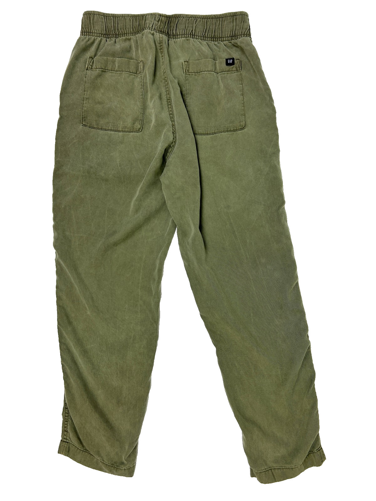 Gap Pull On Tencel Pants Lightweight Stretch Wais… - image 3