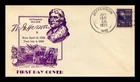 US COVER THOMAS JEFFERSON PRESIDENTIAL SERIES FDC SCOTT 807 HAND CANCEL