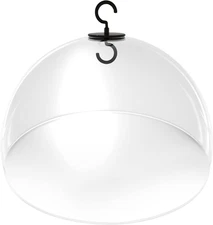 Squirrel Baffle Dome for Shepherd’s Hook 18in Clear Shield Guard Bird Feeders