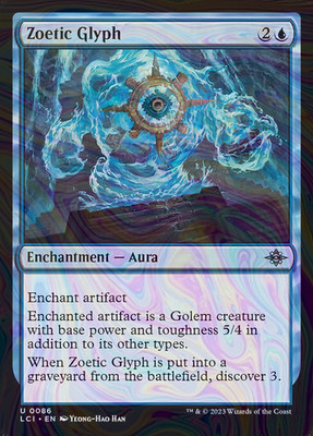 Foil Zoetic Glyph - lci - 86 | MTG Card