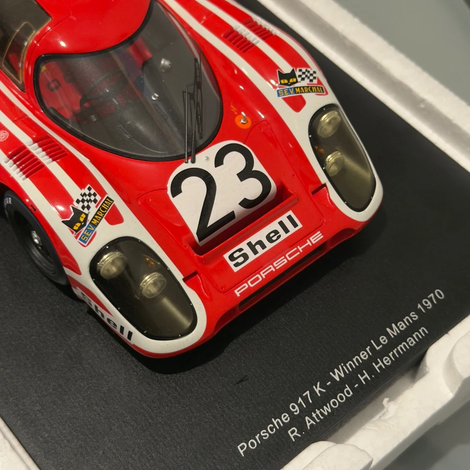 Spark 1:18 Porsche 917K #23 Attwood/Herrmann – 1970 Le Mans Winner 18LM70 - Image 3 of 4