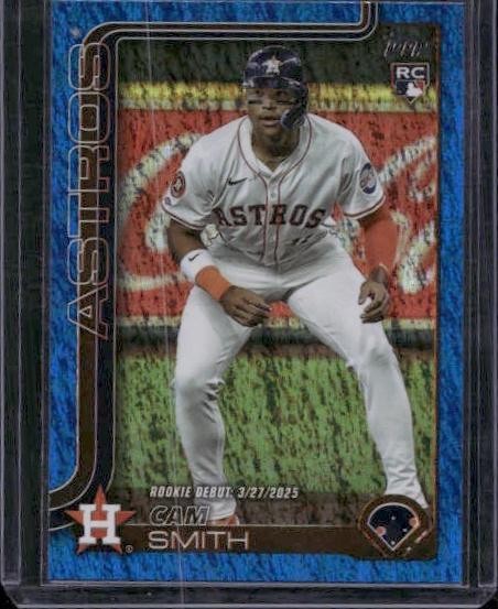 2025 Topps Update #US45 Cam Smith Blue Foil #/150