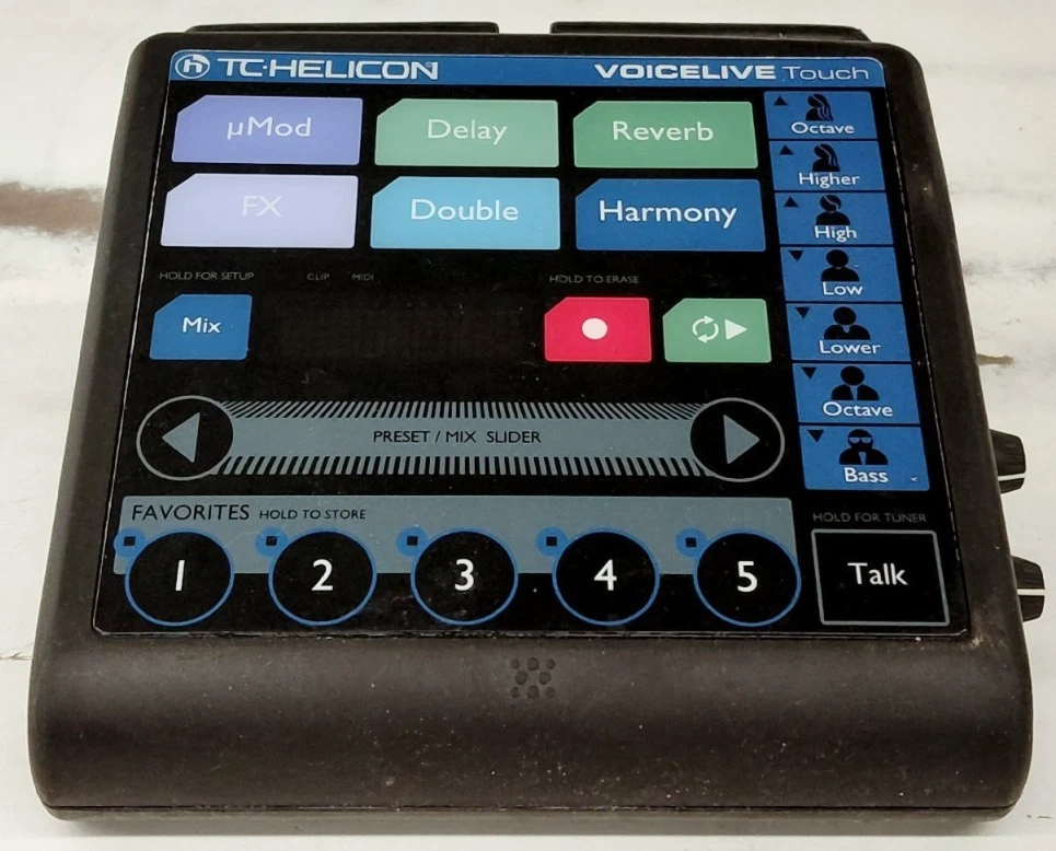 Tc Helicon Voicelive Touch Signal Processors & Rack Effects for