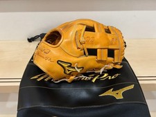  Used Mizuno pro 11.5 Infield Right Orange Flagship shop Limited Glove