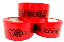 eBay Branded 2" Wide Shipping Tape - RED