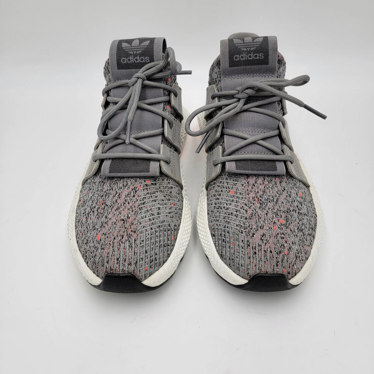 Adidas Mens Prophere CQ3023 Gray Running Shoes Sneakers Size 8.5 EUC