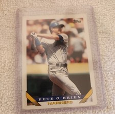 Pete O'Brien 1993 Topps Gold Base #125 Seattle Mariners
