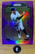 Brandon Lowe 2022 Panini Prizm Baseball Tier II Purple Prizm #120
