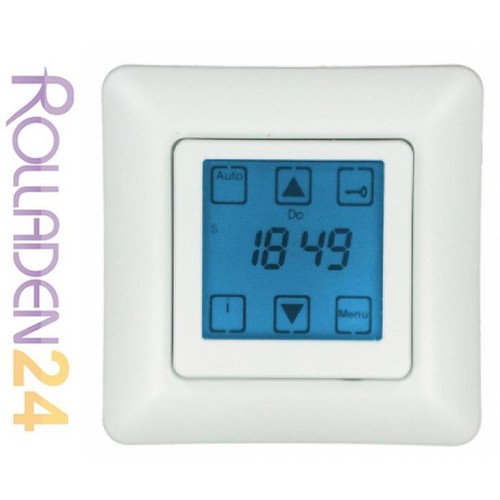 Vestamatic Rollladensteuerung - Zeitschaltuhr Mit Astroprogramm - Energieeffizient RAL 9010