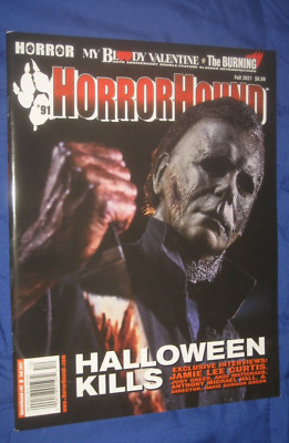 HORROR HOUND # 91 -  HALLOWEEN KILLS /  MICHAEL MEYERS  OOP