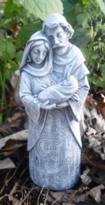  Latex Mary w/baby mold plaster cement concrete casting mould 4.75''H x 1.5'' W