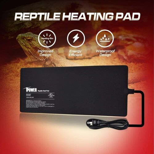 iPower Reptile Heating Pad Digital Thermostat Combo Set Under Tank Heater Mat - Picture 3 of 101