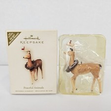 Hallmark Keepsake Peaceful Animals VIP GIFT 2007 Exclusive Deer  Cardinal