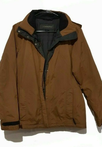 Schoffel Venturi Jacket Brown Mens Size 