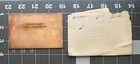 Amarillo Afb Texas Copper Printer's Plate Msgt 1960s Address Plate