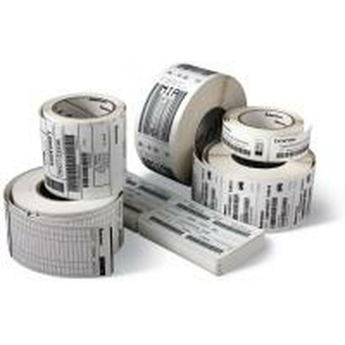 Etichette per Stampante Zebra 800262-125 Bianco Ø 25 mm (12 Unità)