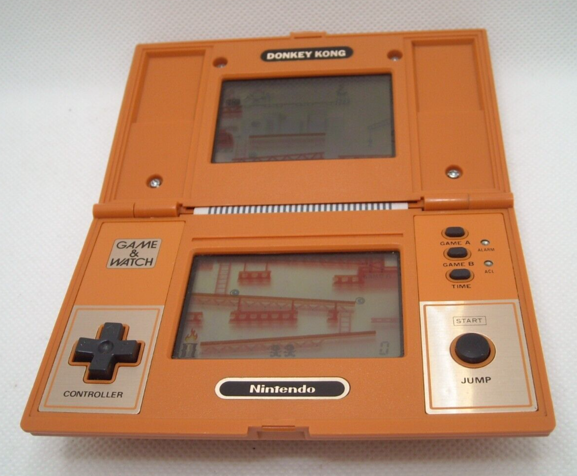 Nintendo Game & Watch Donkey Kong 1982 Multi Screen Retro console