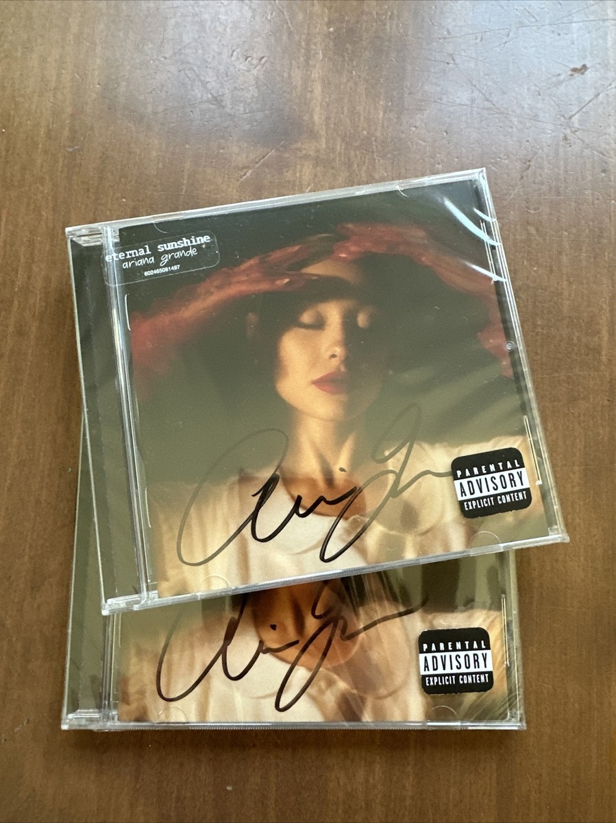Ariana Grande Eternal Sunshine Signed CD (In Hand) Full Signature