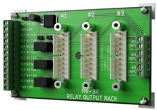 Diablo RK-3R 3 Position Card Rack for DSP-13 Tri Axis TRIAD Control Box