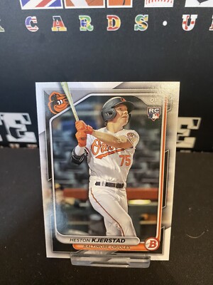 2024 Bowman Baseball Heston Kjerstad RC Baltimore Orioles #9 B2-T12