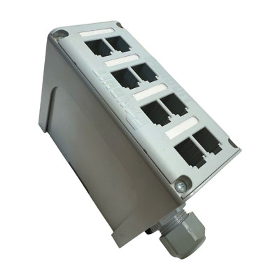 Panduit FDME8RG, 8-Port DIN Rail Fiber Patch Panel **Free Shipping**