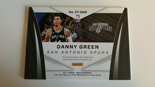 Danny Green Established Threads Patch & Prizm Green Basketball card - Picture 4 of 4