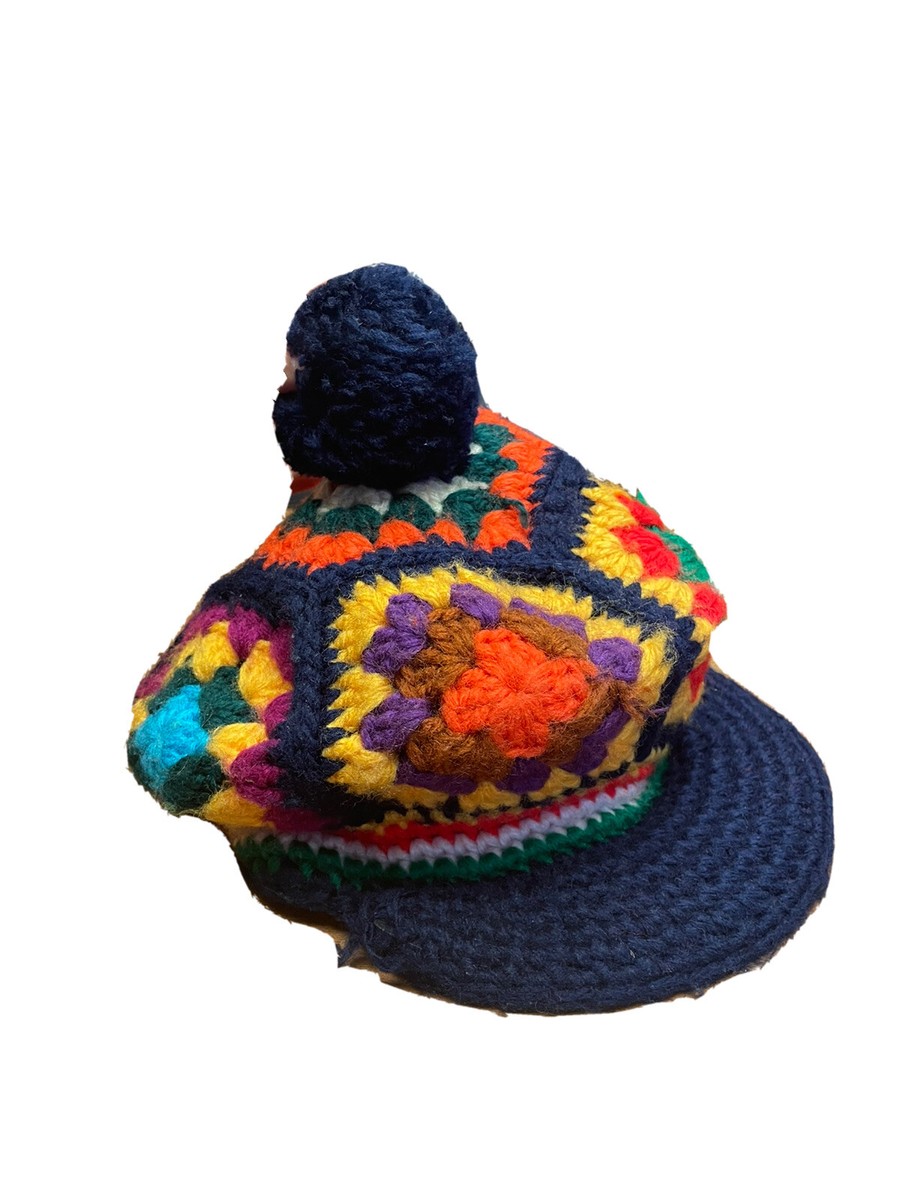 Vintage Betmar New York Hat Granny Square Crochet | eBay display picture 3