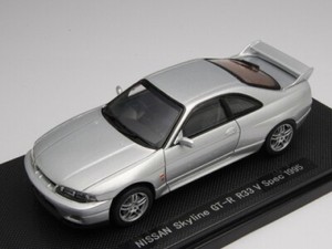 Ebbro 1 43 Nissan Skyline Gt R33 V Spec 1995 Silver From Japan Ebay